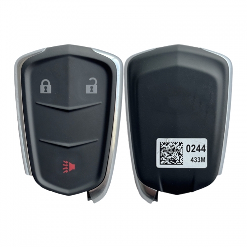 AK030023 13510244 For Cadillac Smart Remote Key 2+1 Button 433MHz 46 PCF7937 Chip FCCID HYQ2EB