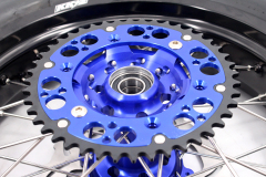 KKE 3.5/4.25*17 Supermoto Wheels Set CST Tire Fit SUZUKI DRZ400 DRZ400S DRZ400E Blue Hub