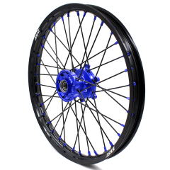 for YZ125 YZ250F - KKE 21/19 CNC Dirt Bike Wheels fit Yamaha YZ125 YZ250 1999-2025 YZ250F YZ450F Black Spokes