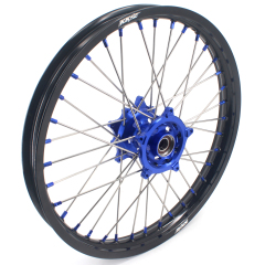 for Tenere 700 -- KKE Wheels Compatible with Yamaha Tenere 700 2019 - 2025 Blue Nuts 1.85*21"/2.5*18"