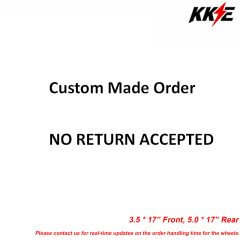 for KTM 125-530CC-KKE 3.5*17" /5.0*17" Supermoto Wheels for KTM 125-530CC XCW EXC EXCW 2000-2025 / Husqvarna TE TC FE FC 125cc-501cc 2014-2024 All Black