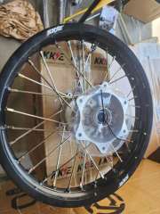 Returned Wheels fit Honda CRF250R 2014-2025 CRF450R-- KKE 2.15*18" Enduro Rear Wheel Rim Silver Casting Hub