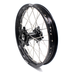 for Honda CRF250R 2014-2025 CRF450R 13-2025 ---KKE Dirt Bike Rear Wheel (Silver / Red / Black Hub)