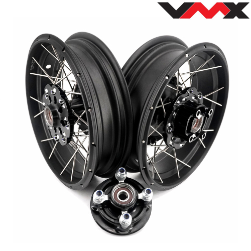 for Monkey Z125 (Asian Models ) -- VMX 2.75*12"/3.5*12" Tubeless Wheels Compatible with Honda Monkey Z125 Multiple Colors: Gold, Red, Black, Blue