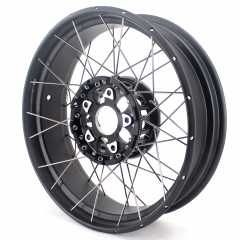 VMX 3.0*19"/4.25*17" Tubeless Wheels Set Fit for BMW R1200GS 2013-2021 Black Hub/ Rim