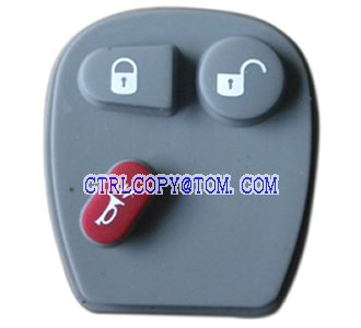 GM 3 boutons en caoutchouc (10pcs / lot)