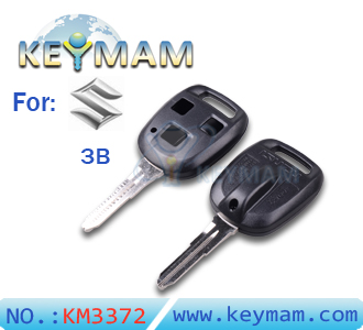 Suzuki 3 button remote key shell