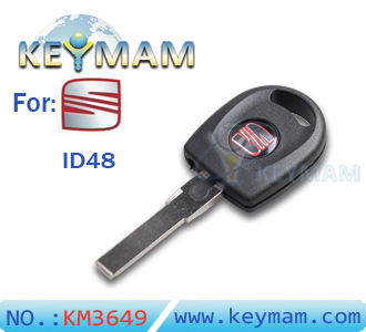 Seat ID48 transponder key with light