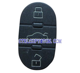 Audi button rubber (10pcs/lot)