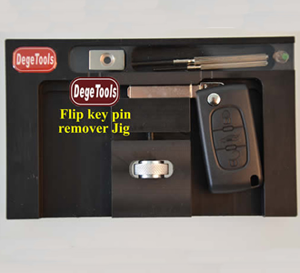 DegeTools Flip key pin remover Jig