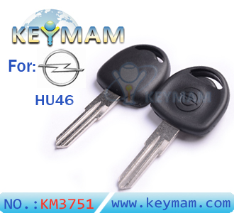 Opel key shell (HU46)