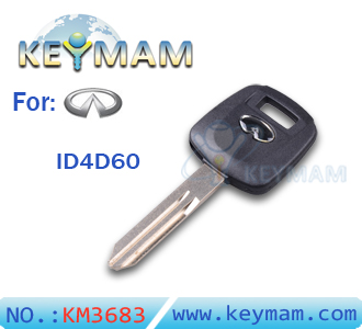 Infiniti ID4D60 transponder key