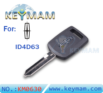 Lincoln ID4D63 transponder key