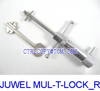 JUWEL MUL-T-LOCK lock pick Method Right  Side
