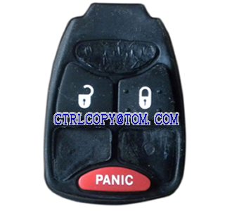 Chrysler 2+1 button rubber (10pcs/lot)