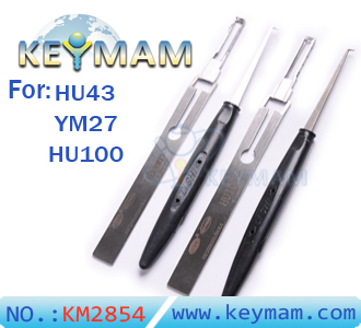 Lishi HU43YM27 & HU100 outils de sélection de verrou (ensemble)