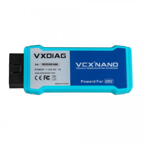 Version WIFI VXDIAG VCX NANO pour GM / Opel Multiple Système de Diagnostic / Programmation GDS2 et TIS2WEB