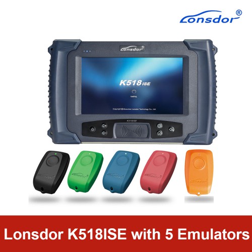 Lonsdor K518ISE Programmer Plus SKE-IT Smart Key Emulator 5 in 1 Set Full Package
