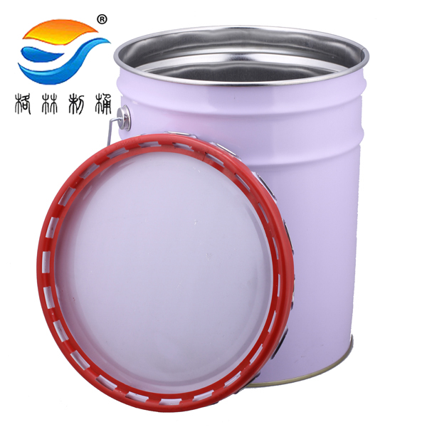 18L-20L round tin bucket for paint and chemical