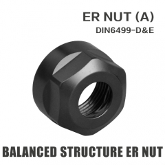 High Precision ER Collect Clamping Nut A Type ER11A ER16A ER20A Collet Nuts Manufacturer Wholesale Mass ProductionB
