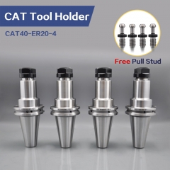 CAT40-ER20-4 CNC Lathe Tool Holder Milling Chuck Holder