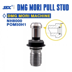 DMG Mori Pull Studs POM50H1 Dual O Ring Fits DGM Mori Holders