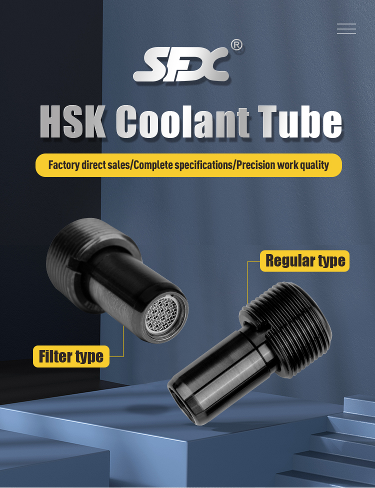 Manufacturer of Standardized HSK100 Coolant Tube