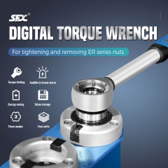 Digital Torque Wrenches for Remove and Install ER16 ER20 ER25 ER32 Collet Nut