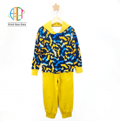 BC008 Custom Sewing Service For Kids Hoodie And Pants With Your Own Design