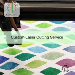 C002 Custom Laser Cutting Service For Thin Fabrics with Seamless Design