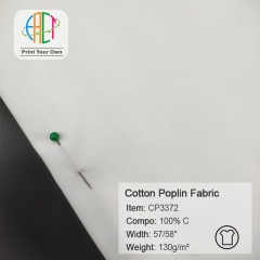 CP3372 Custom Printed Cotton Poplin Fabric 100% Cotton 130gsm