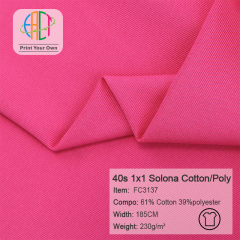 FC3137 40s 1x1 Solona Plain Weave Fabric