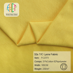 FC2373 32s T/C Lycra Fabric 31%Cotton 62%Polyester 230gsm