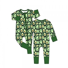 G013 Custom Made Bamboo Spandex Soft Baby Romper Pajamas Newborn Sleepers