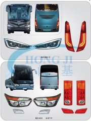 Irizar bus spare parts headlamp and tail light