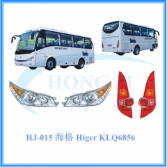 Higer KLQ6856 passenger bus parts, higer head lamp...