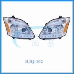 Kinglong business car auto parts, car headlight, car tail lamp