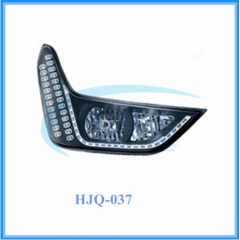 Yaxing bus 6898 coach bus spare parts, led headlamp, led rear light