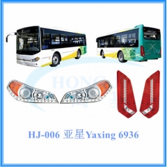 yaxing 6936 city bus parts led headlight, led tail...