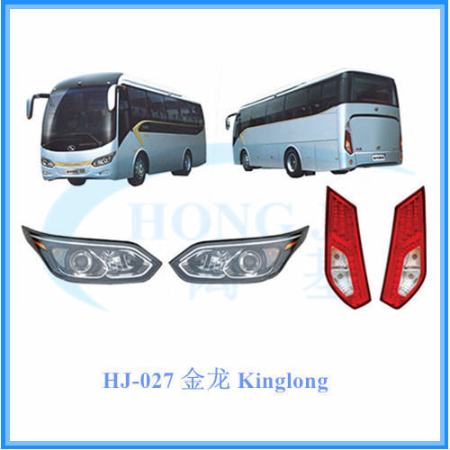 King Long bus headlight, led tail light