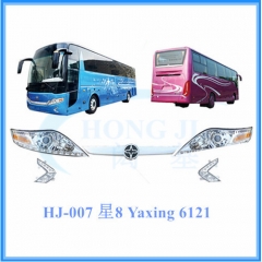 6121 yaxing coach bus led headlight, led tail light, led fog lamp