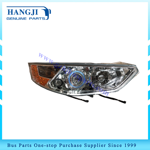 Hot sale bus spare parts Cummis H-QZ625X280L black  headlight