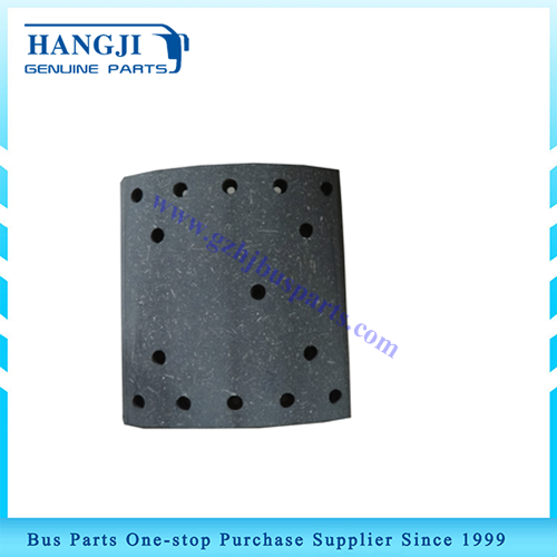 High quality bus spare parts  ZF 153 brake pad
