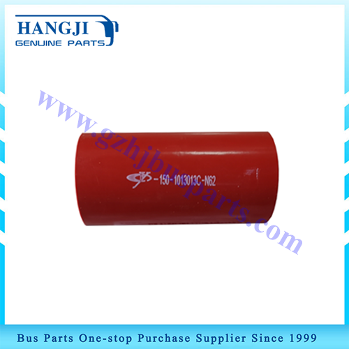 Higer bus spare parts original quality oil cooler inlet pipe 150-1013013C inlet pipe