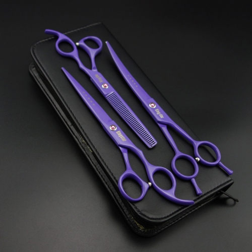 7.0 inches Professional Pet grooming Scissors,curved Scissors,thinning scissors,straight scissors