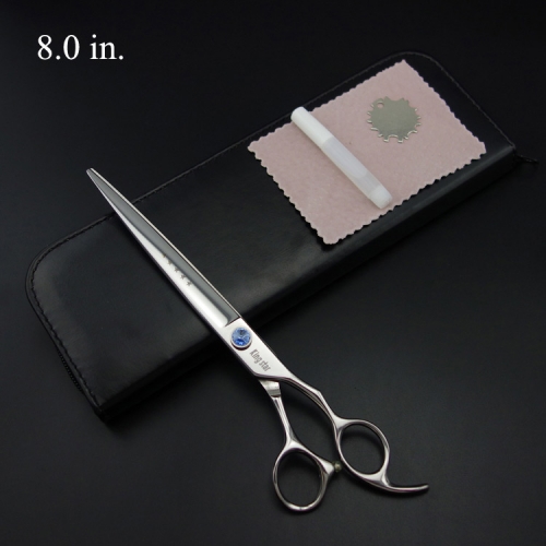 8.0 inches high quality Kingstar pet grooming scissors dog straight scissors