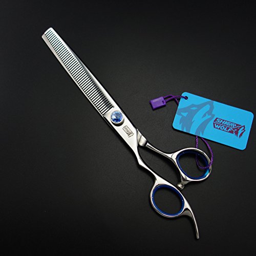 7.0inches Left-handed Professional hair Scissors,Thinning Scissors,Dog Thinning shears