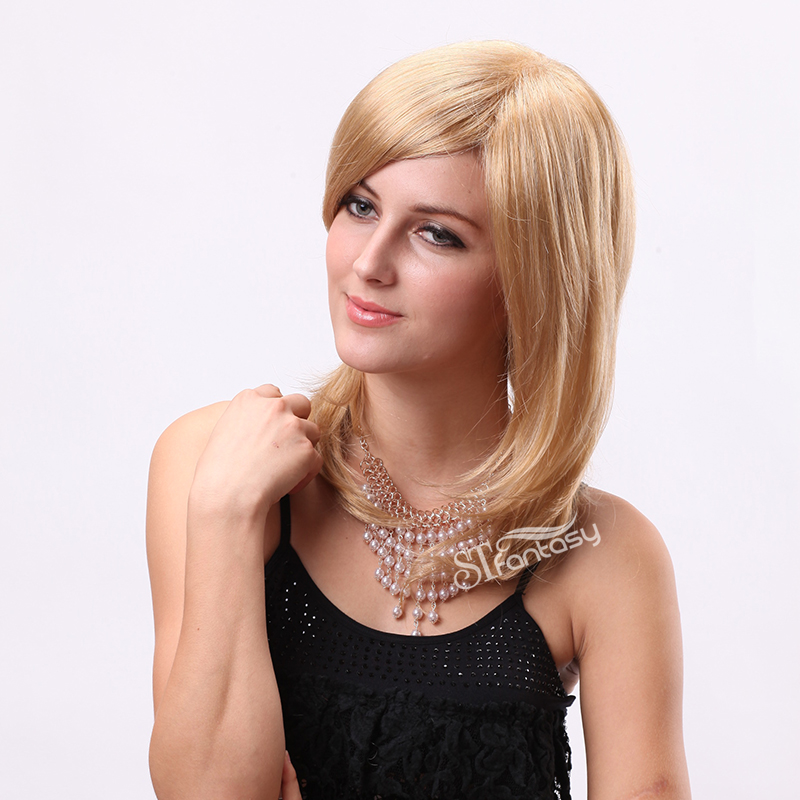 Blonde Synthetic Wigs For Women From CHINA