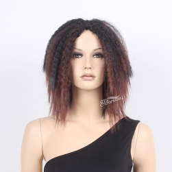 1#/ 1T33# mix color synthetic afro wig for south africa