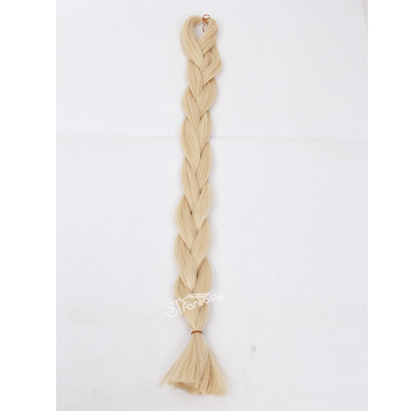 Blonde synthetic hair braid wholesale in Guangzhou factory
